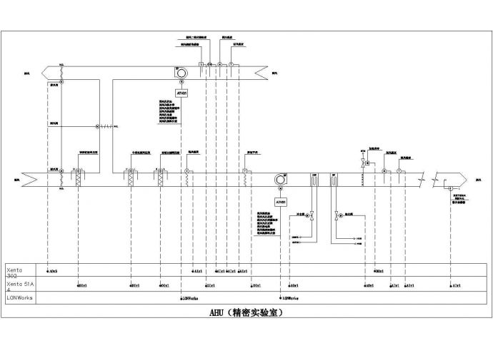 施耐德楼宇自控资料--HVAC及其他设备接口（CAD图）2_图1