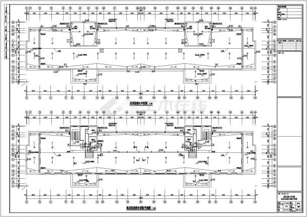 【江苏】32层框架结构商业住宅楼给排水图纸-图二