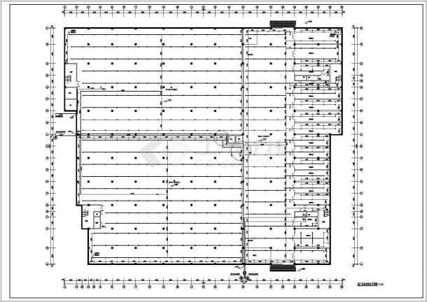 【山西】2万平米大型商场给排水施工图纸-图二