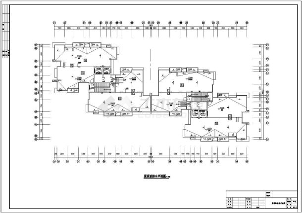 【广东】大型多栋商住楼全套给排水施工图（一类地下车库）-图二