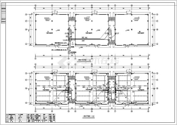 【济南】某四层工业厂房建筑结构设计施工图-图二