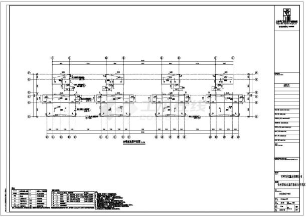 吉林省某地框架结构高层住宅建筑设计施工图-图一