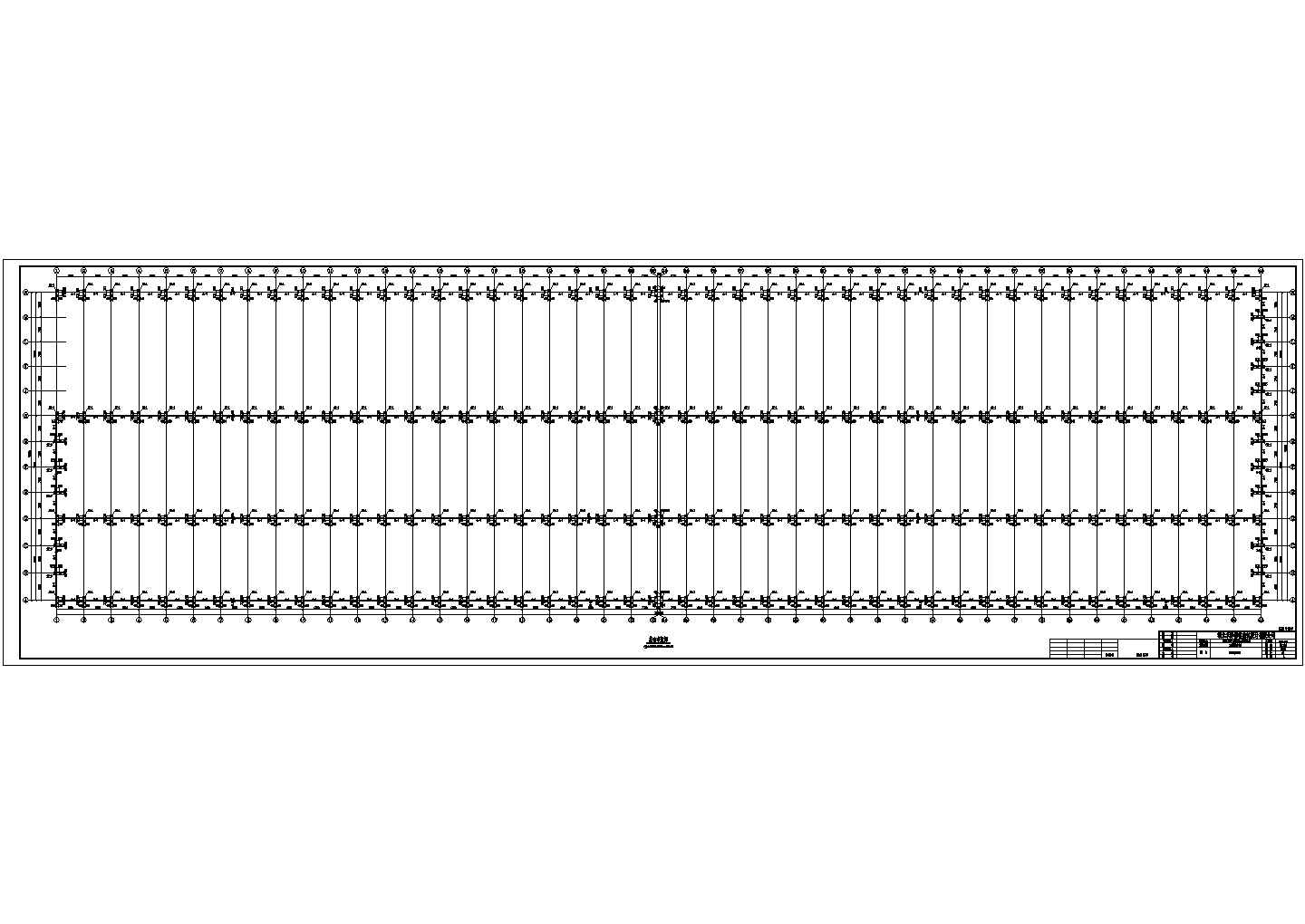 某90米跨生产车间建筑结构施工图