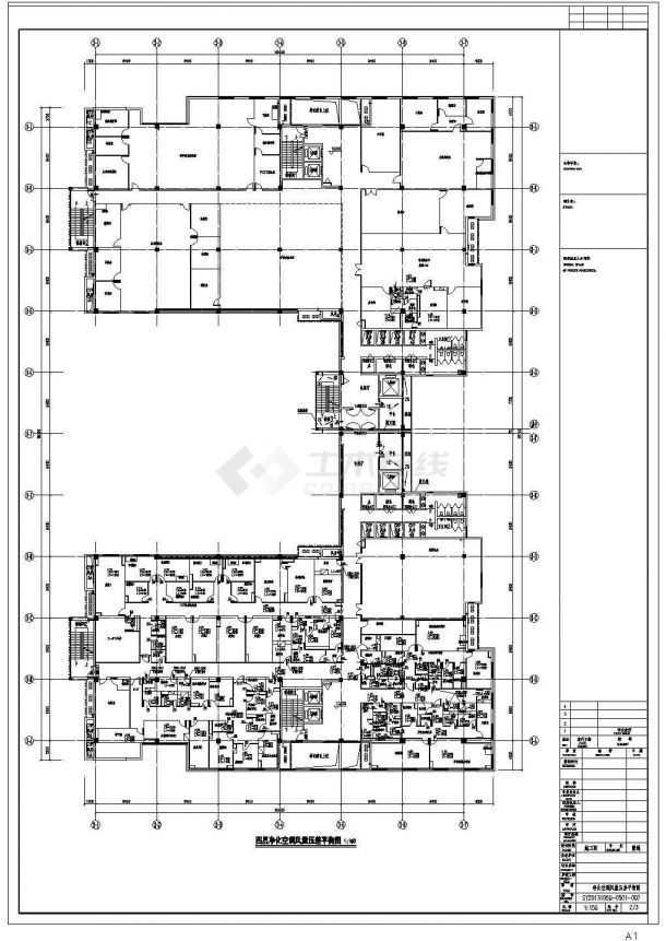 【苏州】五层洁净厂房暖通空调工程设计施工图-图二