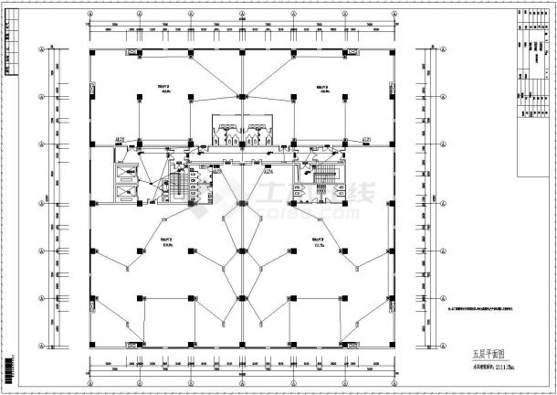  [Henan] Five storey steel structure workshop electrical construction drawing - Figure 1