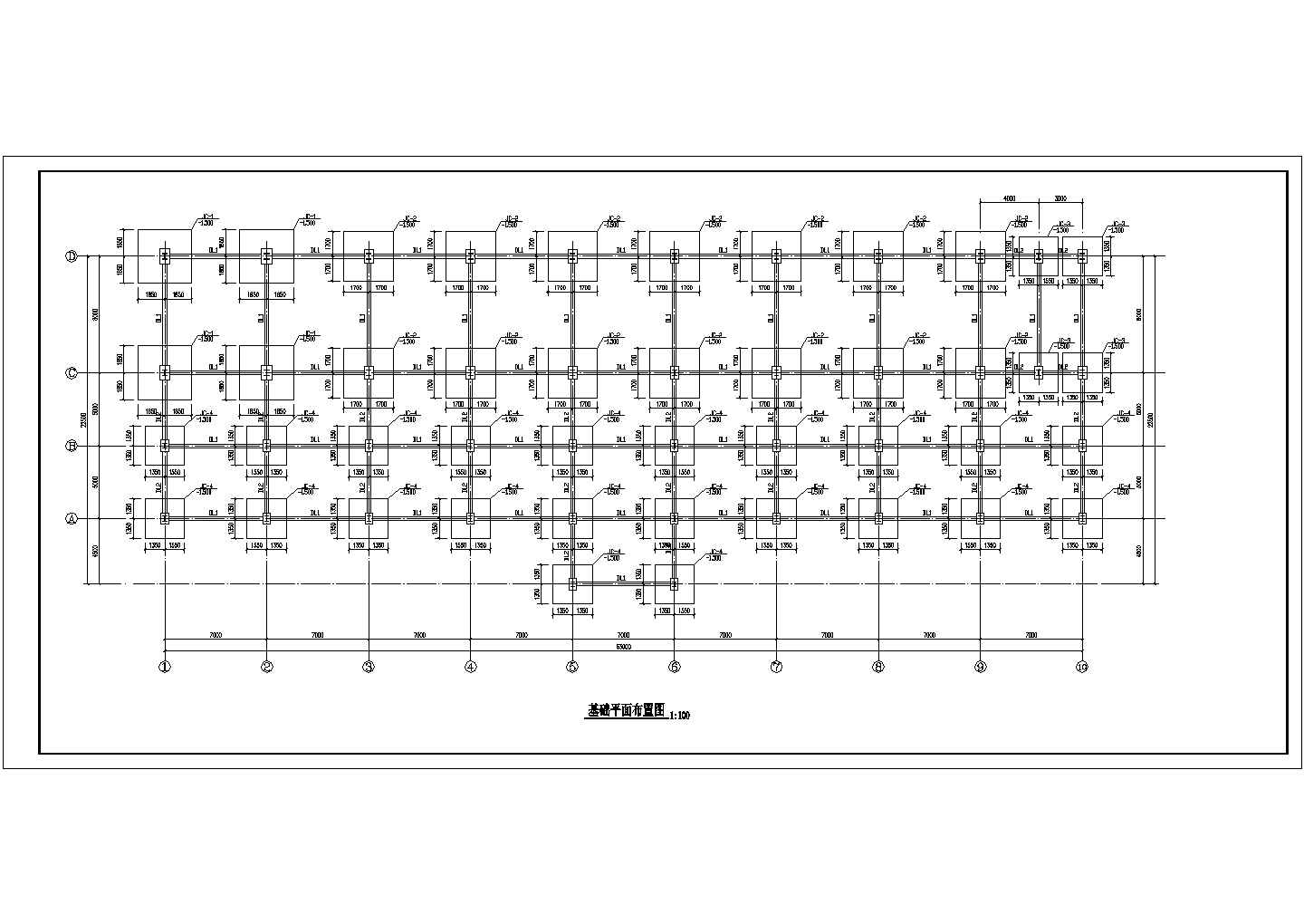 【四川】三层钢框架车间厂房结构施工图