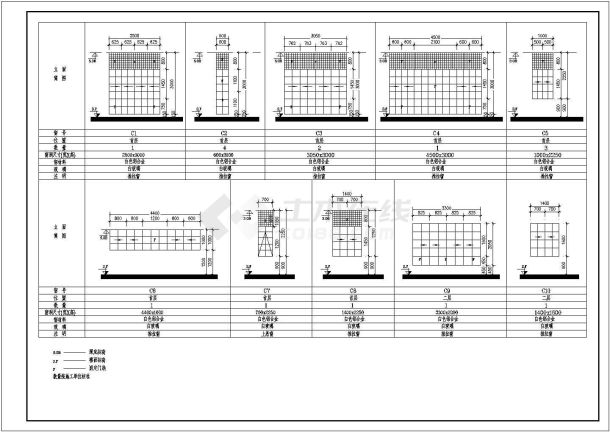 某地2层带阁楼豪华别墅建筑设计施工图-图二