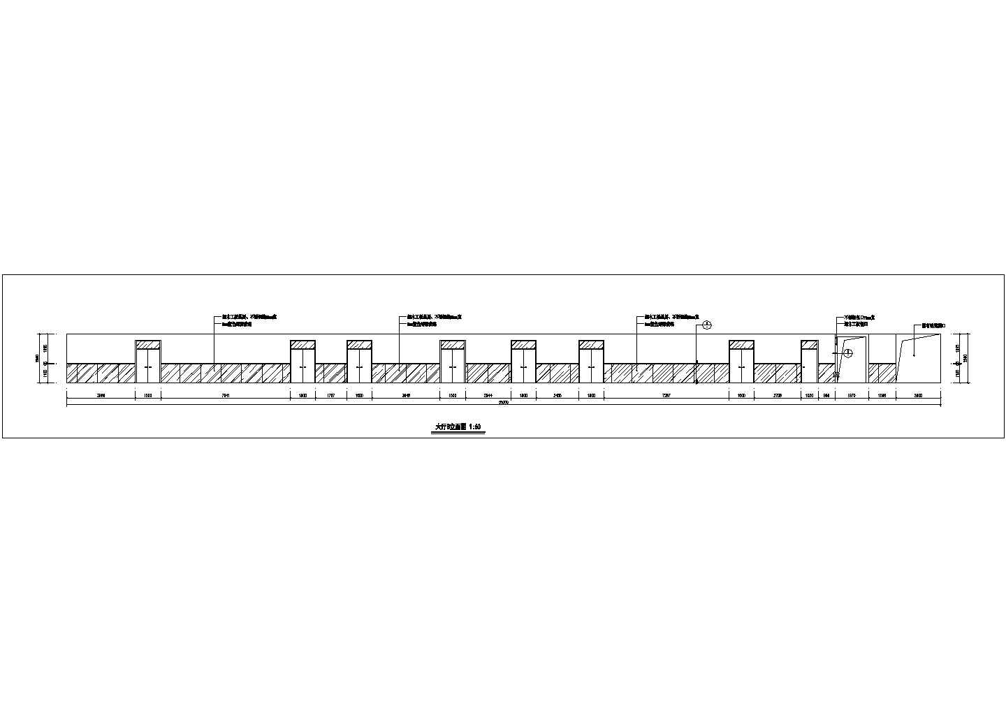 牡丹江市实验小学教学楼装修设计施工图