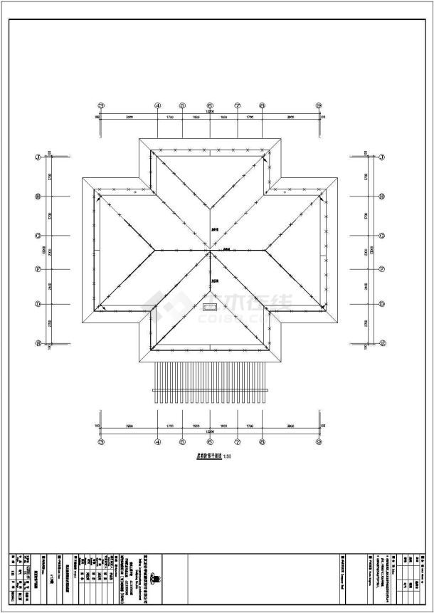 某地区三层别墅建筑电气设计全套图纸-图二