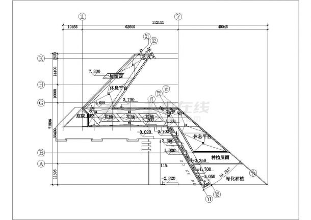 【西安】两层框架结构科技工业园区博物馆方案设计图-图二