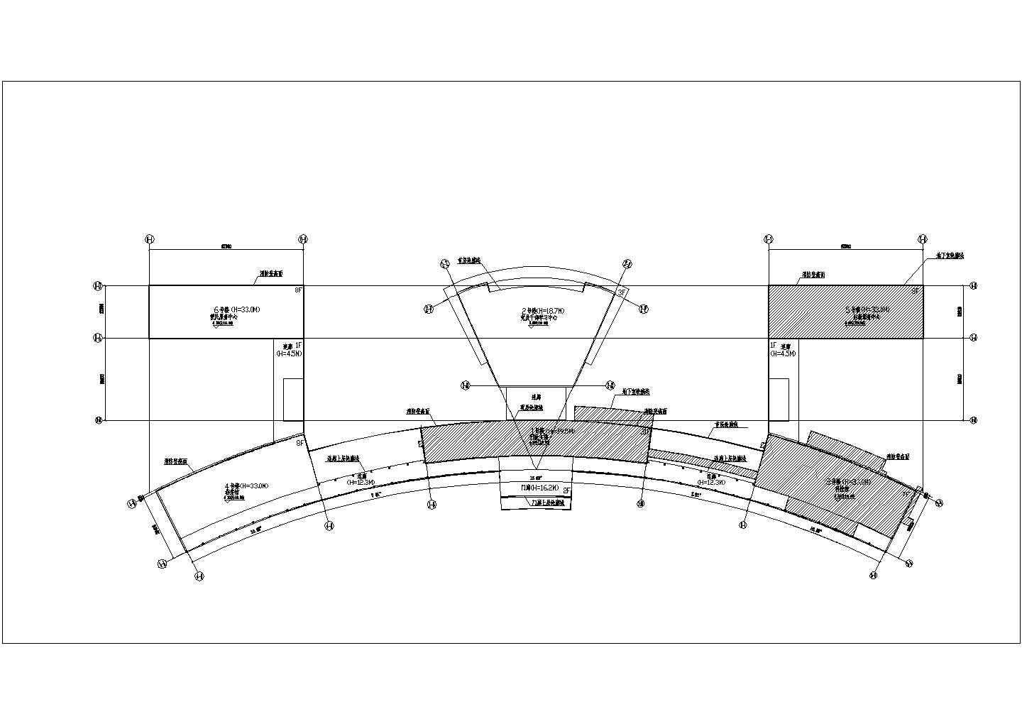 【江苏】某三层会议中心建筑施工图（含效果图）