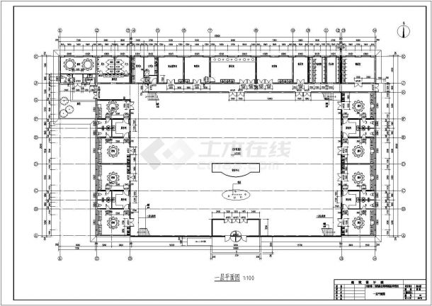某地2层框架结构养殖花卉培育室建筑设计施工图-图二