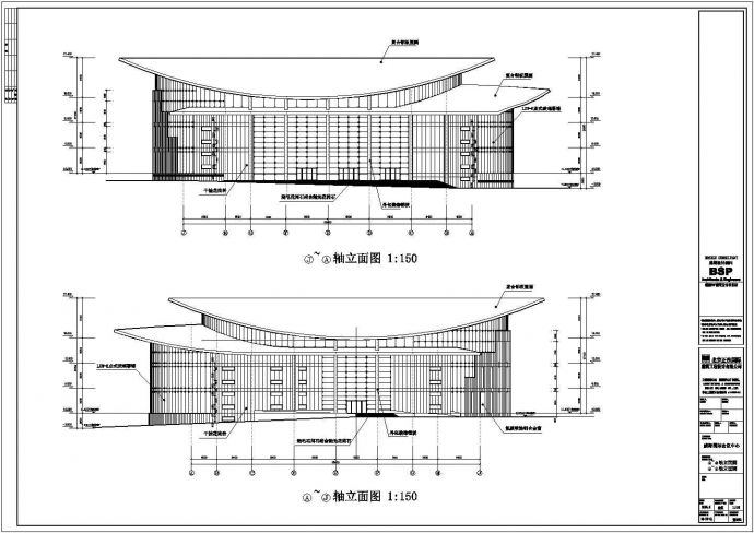 【威海】某国际会议中心市民文化中心建筑工程设计扩初（带模型及效果图）_图1