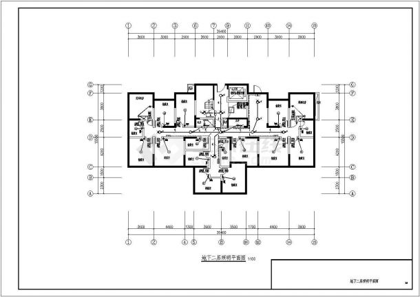 某地一类高层强弱电设计全套施工图纸-图二