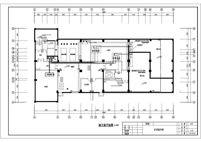 甘肃省十一层框架结构医院楼给排水消防设计图_图1