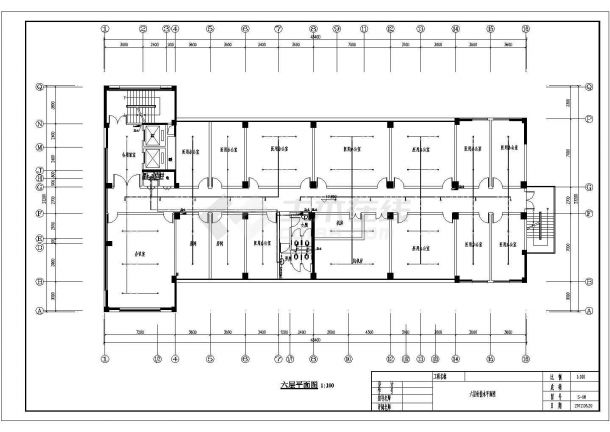 甘肃省十一层框架结构医院楼给排水消防设计图-图二