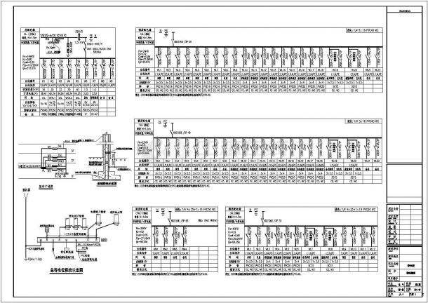 【重庆】4层框架结构中学食堂电气设计施工图纸-图一