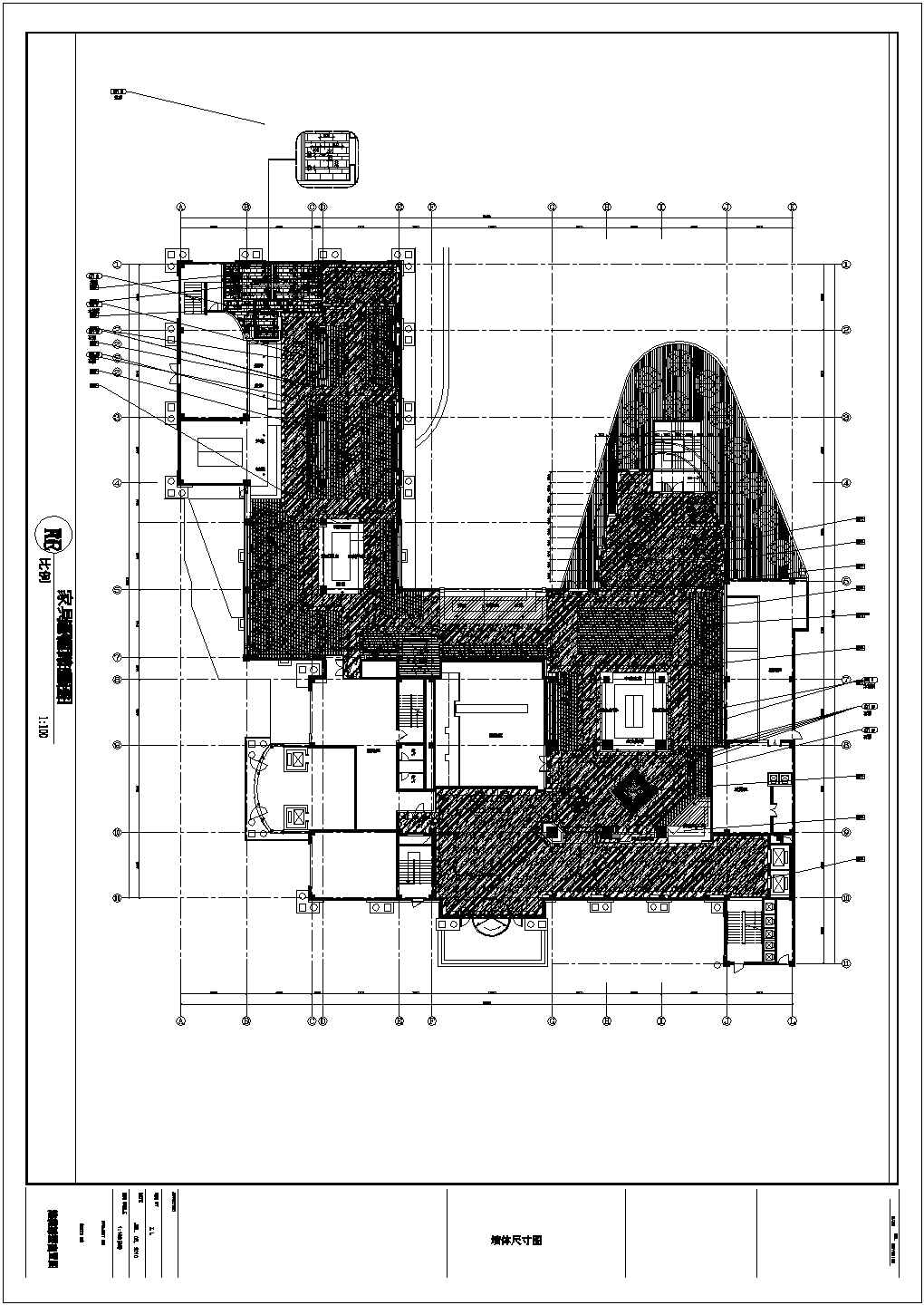 【山东】某资源局高档西餐厅设计施工图