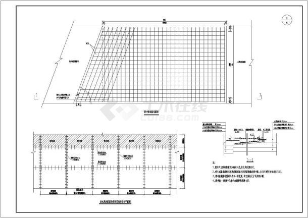 某地城市道路各类路面结构设计图纸-图一