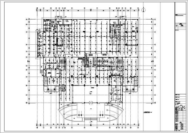 某十六层框架结构酒店给排水消防施工图-图二