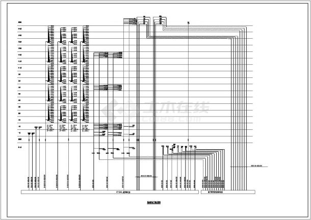 云南某17层商住楼电气全套图纸-图一