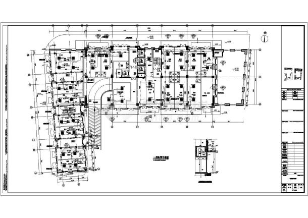 上海某地综合性用地项目空调通风设计全套施工图(含计算书，共6栋楼)-图一