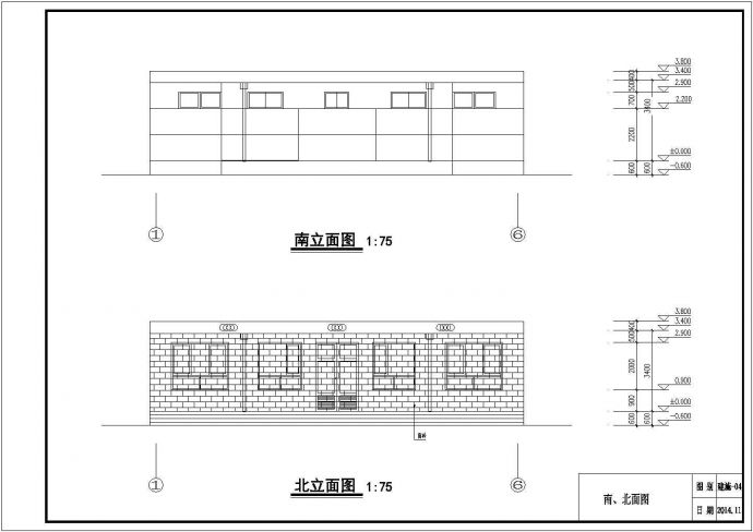 晋南农村单层砖混结构158㎡新居建筑和结构施工图纸_图1