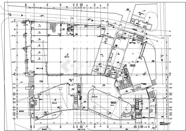 某地高层综合商业楼建筑给排水设计施工图-图二