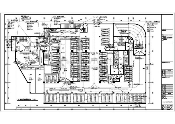 【安徽】23层商业办公楼中央空调系统设计施工图-图一