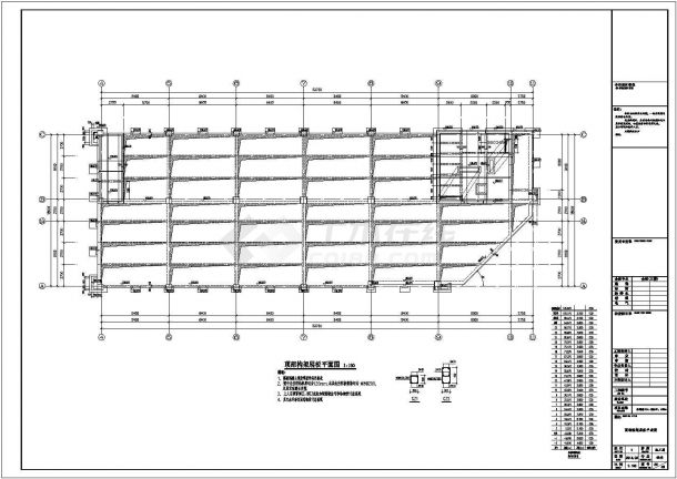 【安徽】26层框架剪力墙结构商务办公楼结构施工图-图二