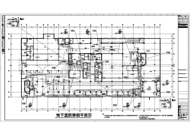【上海】14层高层办公楼空调设计施工图-图二
