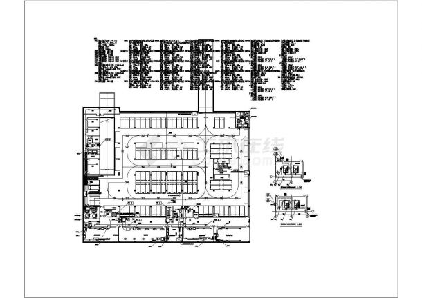 【浙江】六层商务办公楼空调通风设计施工图-图一