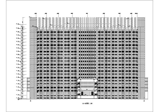 【辽宁】23层框剪办公楼建筑施工图-图二