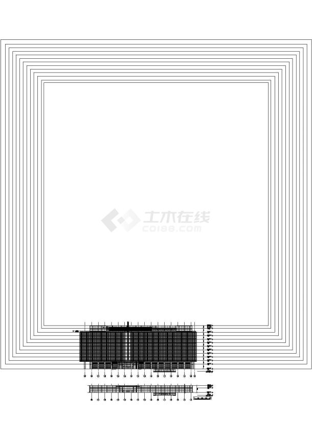 【北京】某11层企业办公楼施工图（美国知名公司设计）-图二