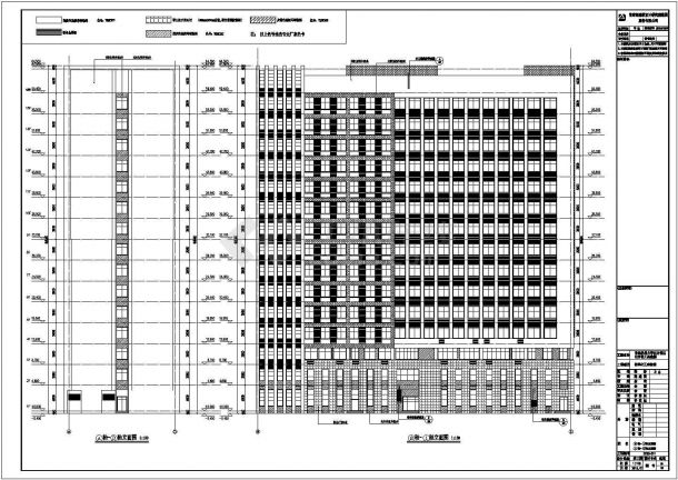 青岛科技大学化学化工实验楼建筑施工图-图二