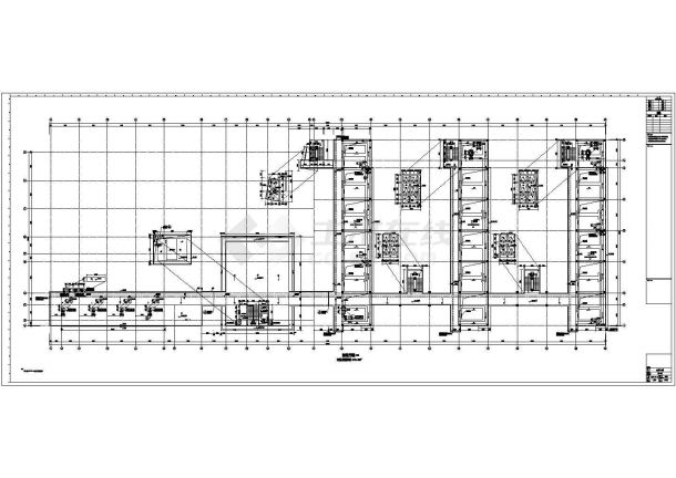 深圳某5层框架综合教学楼建筑设计施工图-图二