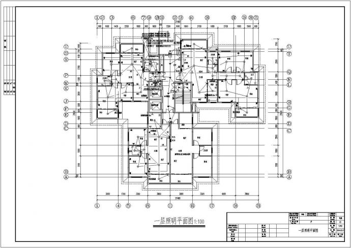 【湖南】16层住宅楼、幼儿园全套电气设计图_图1