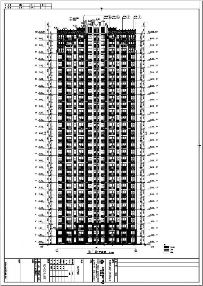 某地31层剪力墙结构高层住宅建筑施工图_图1