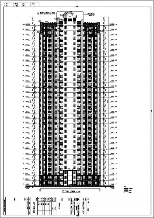 某地31层剪力墙结构高层住宅建筑施工图-图二