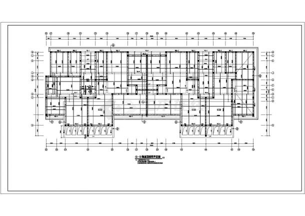 某五层带储藏室住宅结构设计施工图-图二