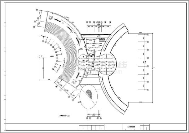 某游乐场大门建筑工程电气施工图纸-图二