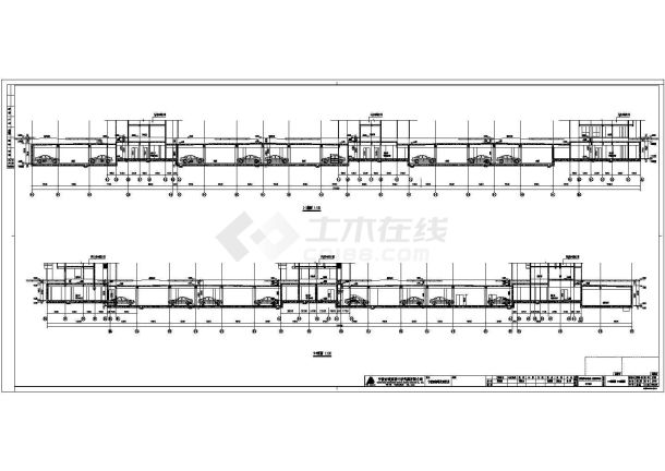 浙江省某地地下车库建筑设计施工图-图一