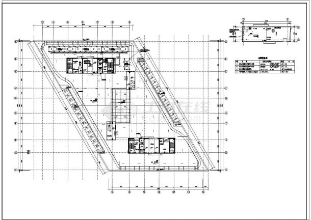 某地二十二层超甲级写字楼给排水设计施工图-图一