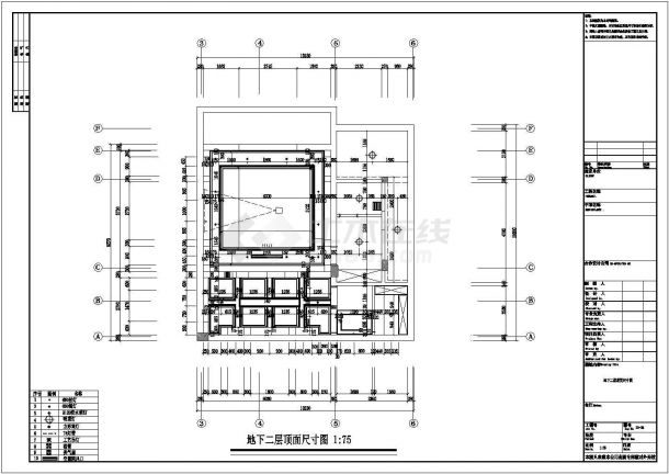 某地区三层欧式古典别墅建筑装修设计施工图-图一