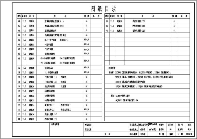 湖北省恩施市某地商业综合楼建筑设计施工图_图1