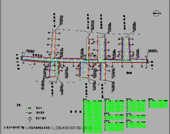 某地城市小区道路（旧路改造）施工图_图1
