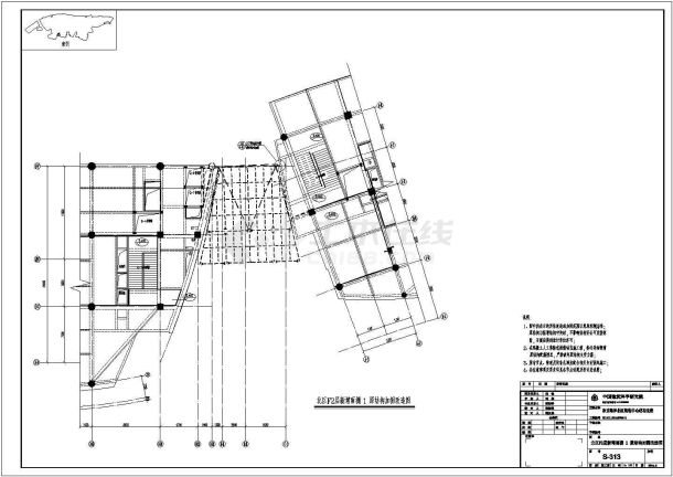 深圳某住宅小区结构改造加固施工图-图二