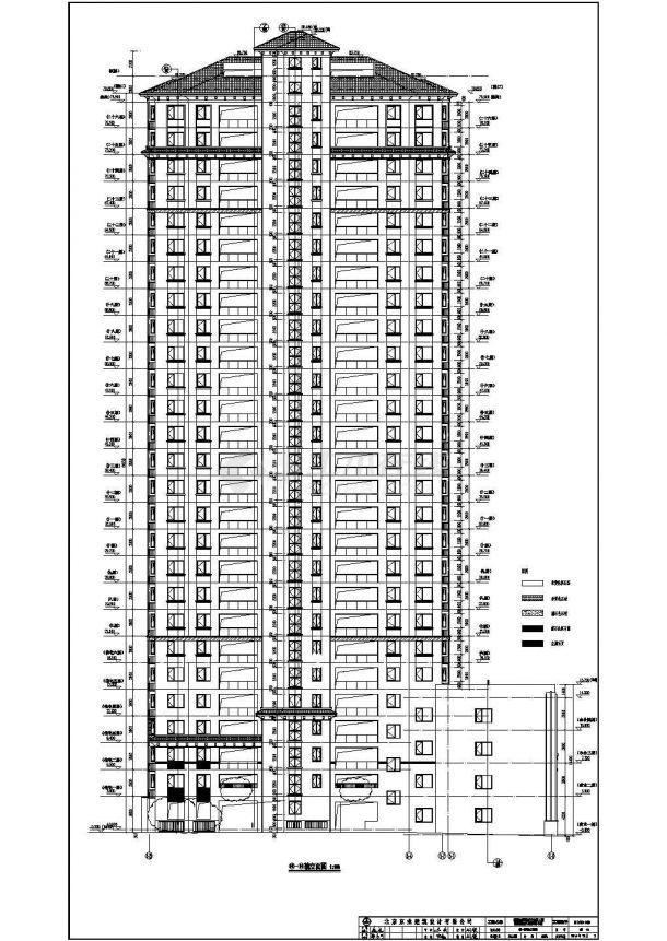 （2014年12月）山东某26层商住楼建筑设计施工图-图一