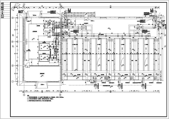 某地300t/h滤池改造项目设计施工图_图1