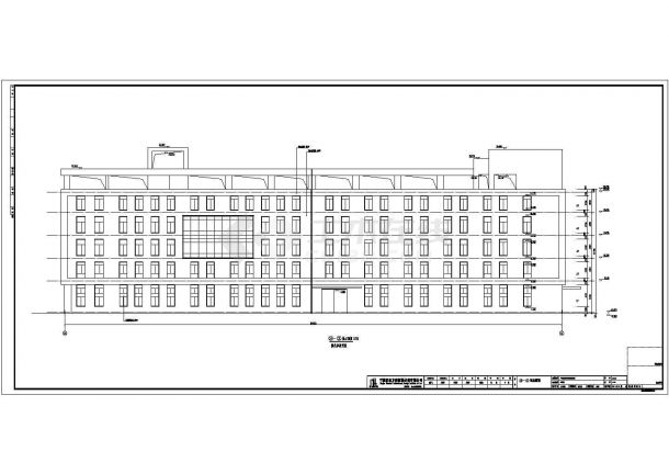 浙江省宁波市某5层框架结构厂房施工图-图一